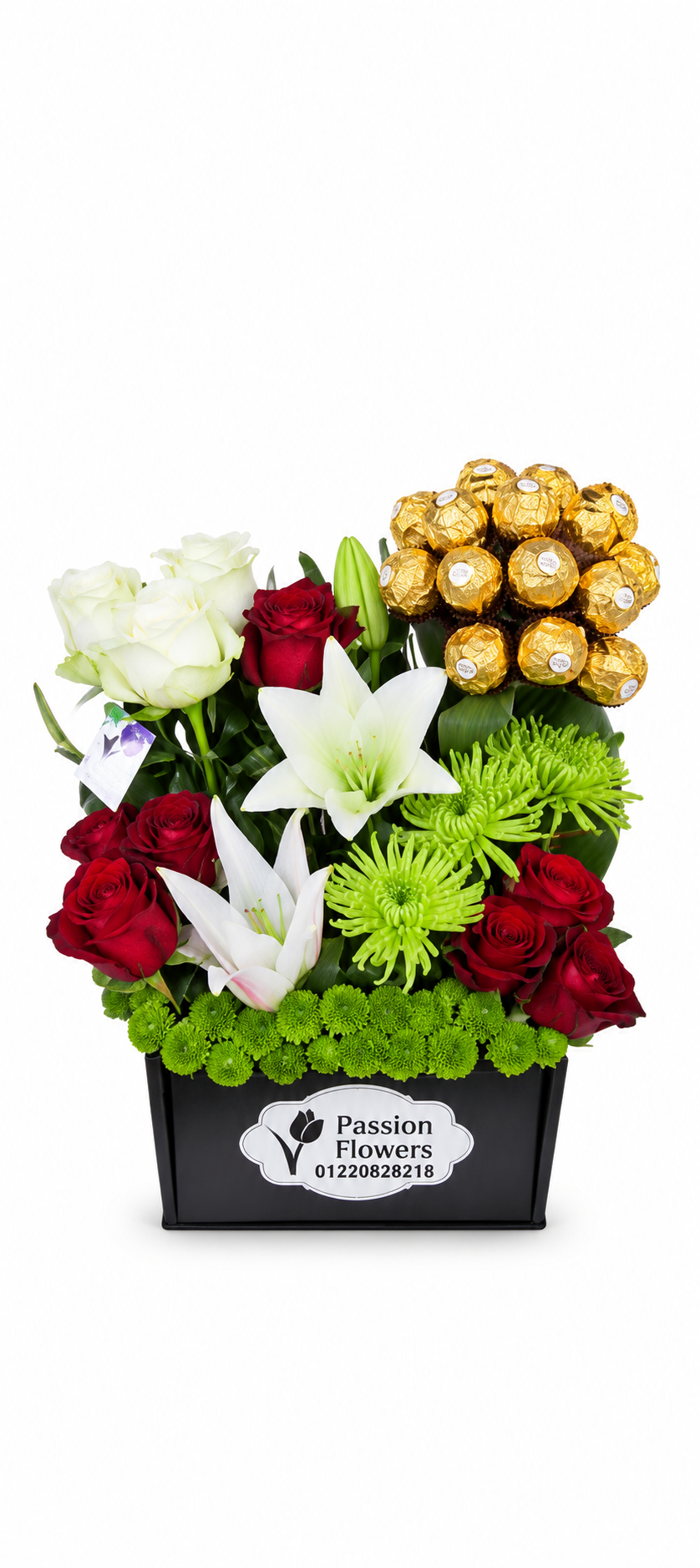 Ferrero Rocher Ball and Flower Gift Box (code 16)